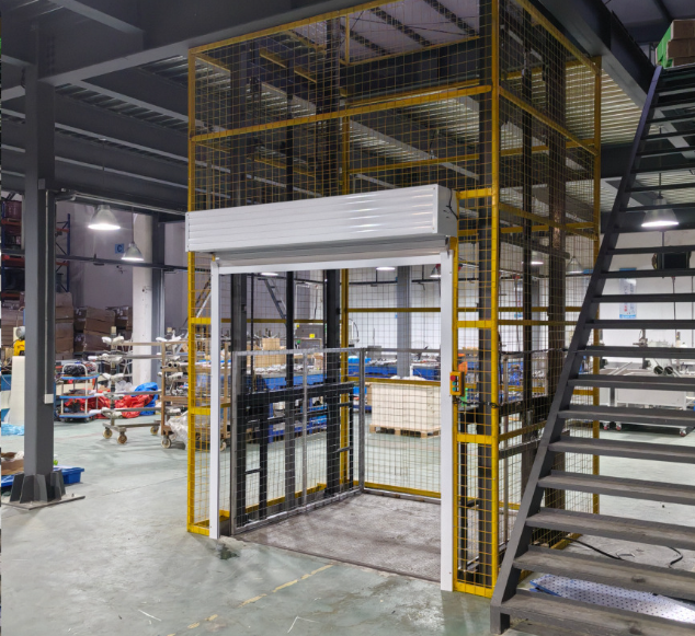 定安食品厂物料提升